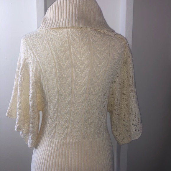 SOLD! A'GACI Dolman Sleeve Cowlneck Sweater L - Picture 3 of 7